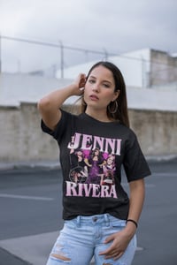 Image 2 of Jenni Rivera Vintage Look Tshirt 
