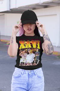 Image 3 of XAVI la diabla vintage look t-shirt playera regional mexicano| XAVI Tshirt