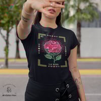 Image 3 of La Rosa, Loteria shirt, women, Latina shirt, Mexican Girl shirt, gift for her