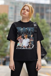 Image 3 of XAVI vintage look t-shirt playera 