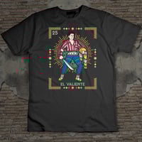Image 1 of El Valiente, Loteria, Mexican Shirt