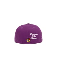 Image 2 of SAVIOR FLOWER NEW ERA 59FIFTY - PURPLE Lavender