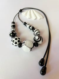 Image 5 of Black and White Necklace