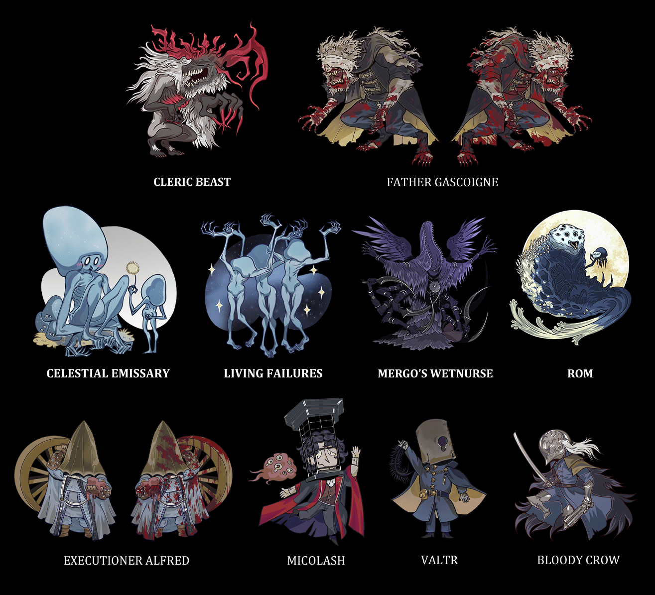 BLOODBORNE • Acrylic Keycharms | .Molotovka