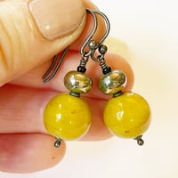 Image 1 of Mustard Earrings