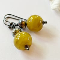 Image 3 of Mustard Earrings