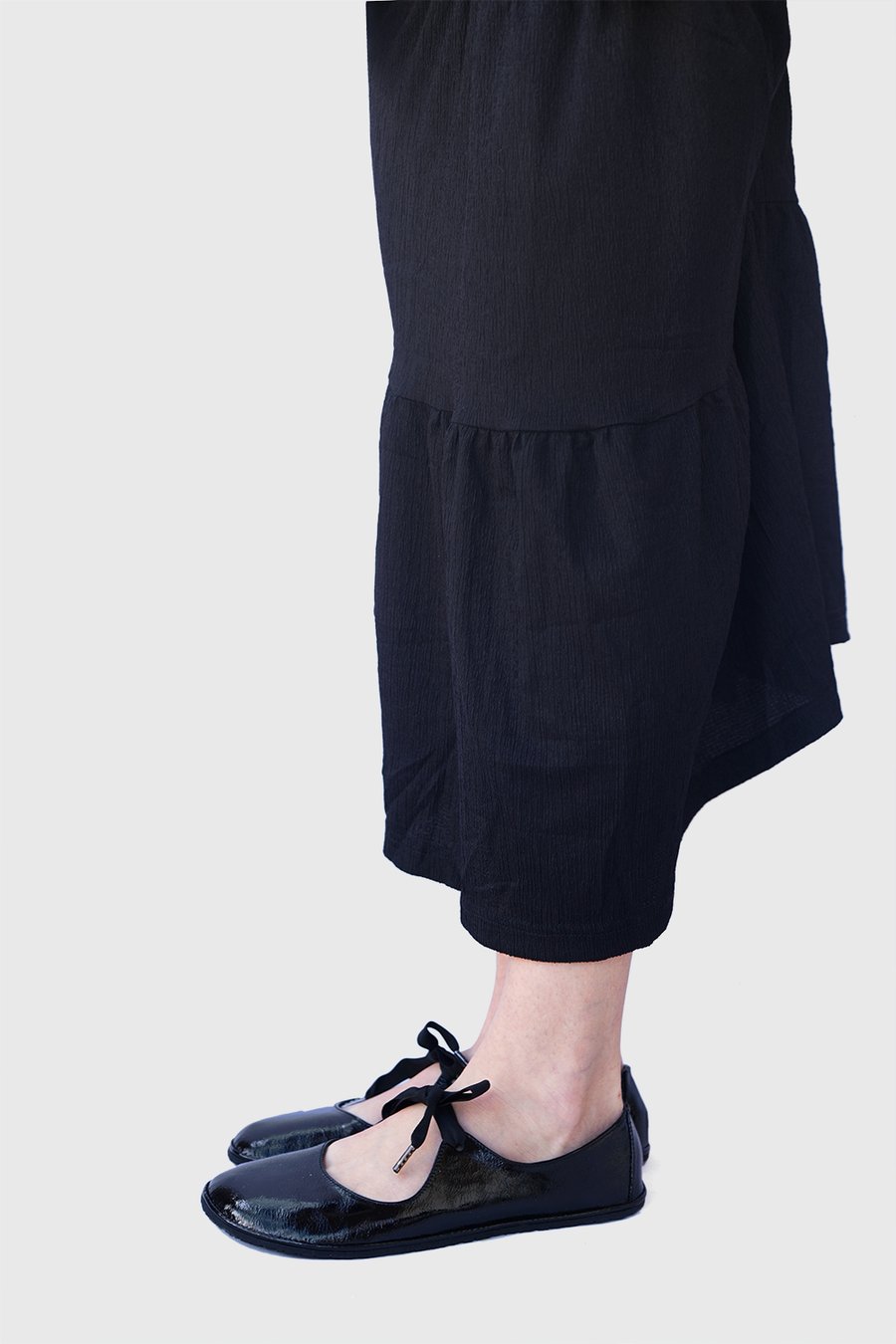 Image of Passion Ballet flats in Patent black 