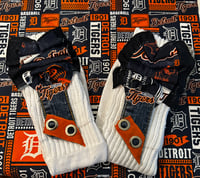Image 11 of Custom Detroit Tigers Inspired Socks 