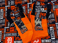 Image 5 of Custom Detroit Tigers Inspired Socks 