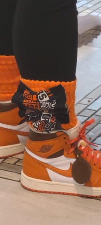 Image 7 of Custom Detroit Tigers Inspired Socks 