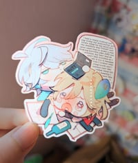 Alhaitham Kaveh [Genshin Impact] 3 inch Holographic Sticker