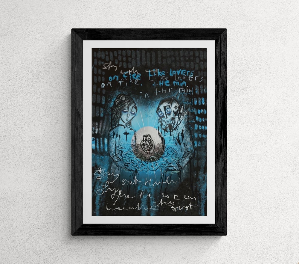 Image of 'Stay' Collectible A3 Print