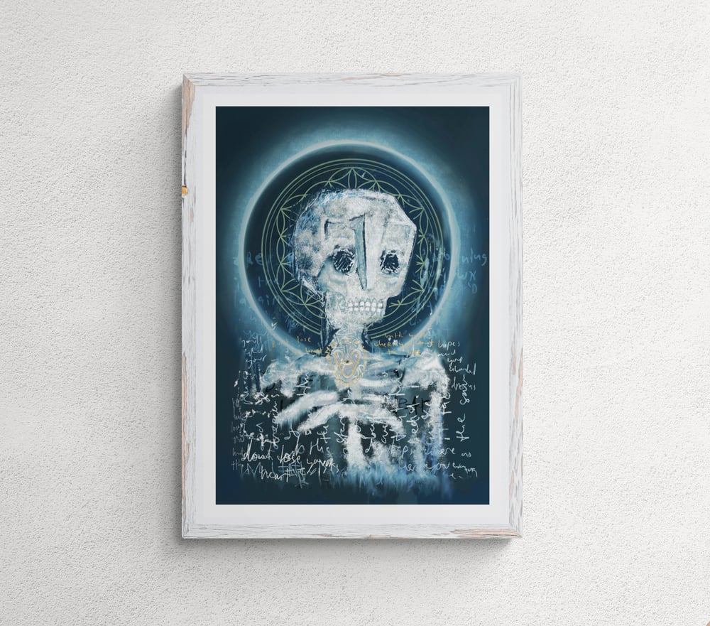 Image of 'Don't Lose Your Heart' Collectible A3 Print 