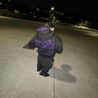 Image 5 of 𝗣𝗔𝗜𝗡 𝗜𝗦 𝗧𝗘𝗠𝗣𝗢𝗥𝗔𝗥𝗬 𝗩.𝟵𝟵𝟵 HOODIE