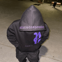 Image 4 of 𝗣𝗔𝗜𝗡 𝗜𝗦 𝗧𝗘𝗠𝗣𝗢𝗥𝗔𝗥𝗬 𝗩.𝟵𝟵𝟵 HOODIE