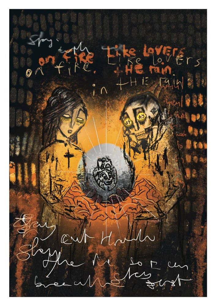 Image of 'Stay' Collectible A2 Print