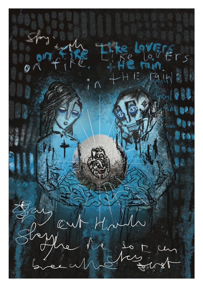 Image of 'Stay' Collectible A2 Print