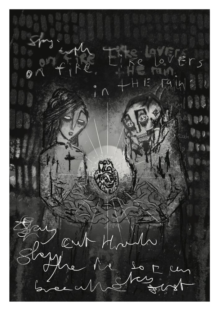 Image of 'Stay' Collectible A2 Print