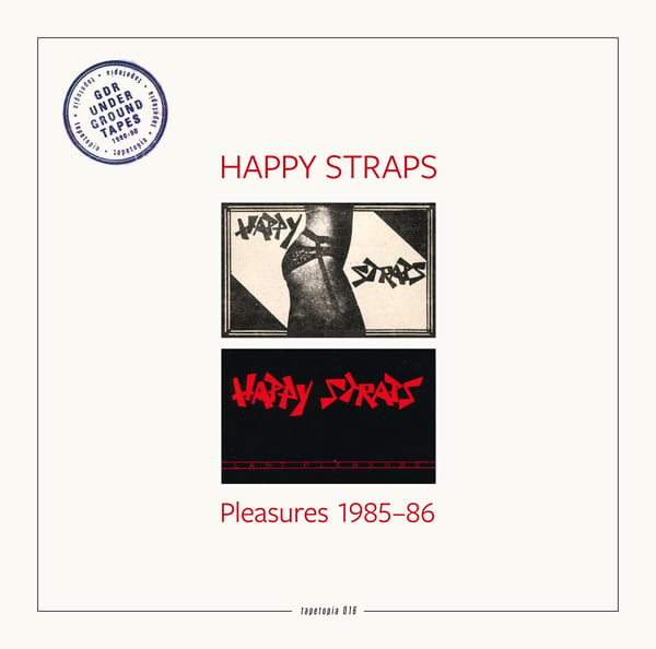 Image of [a+w lp051] Happy Straps - Pleasures 1985​-​86 LP