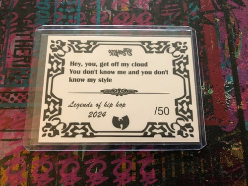 Image of Method Man card 