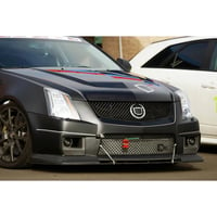 Image 3 of Cadillac CTS-V Coupe / Sedan Front Wind Splitter 2008-2015