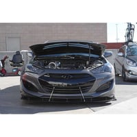 Image 3 of Hyundai Genesis Coupe Front Wind Splitter 2009-2016