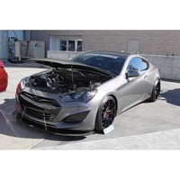 Image 1 of Hyundai Genesis Coupe Front Wind Splitter 2009-2016