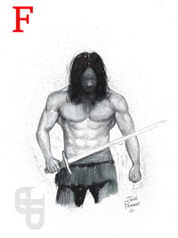 Image of Conan the Barbarian - Unused Bluray Boxset Original Art