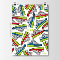 Image 1 of Limited Edition Sneaker Poster Air Max Day “Red” and “Royal”