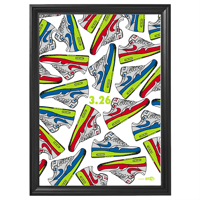 Image 2 of Limited Edition Sneaker Poster Air Max Day “Red” and “Royal”