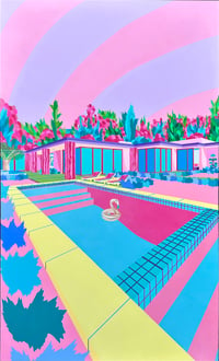 Image 1 of Trousdale Poolside (Winter) by Michael Callas