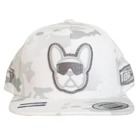 Image 1 of FRENCHIE BULL - WHITE TURBO HAT