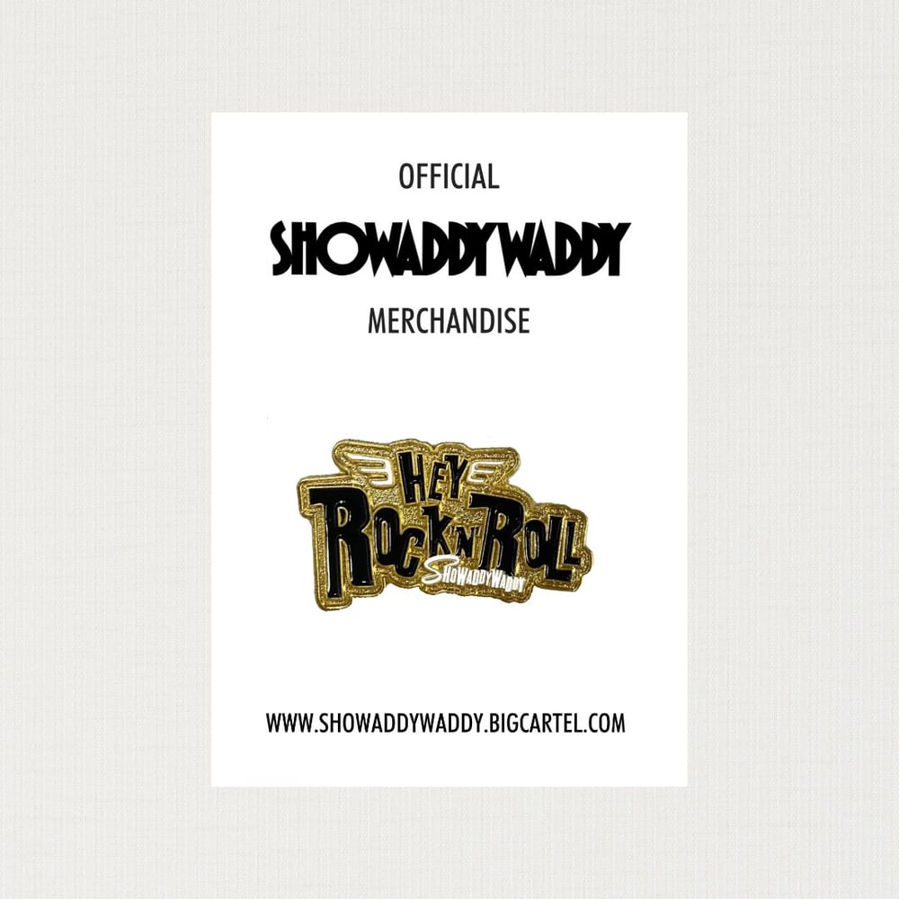 50th Anniversary Limited Edition Hey rock & Roll Enamel Pin