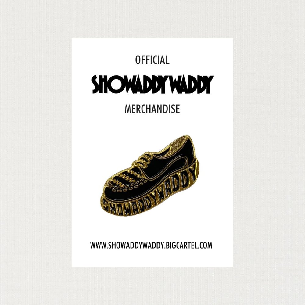 50th Anniversary Limited edition Showaddywaddy Enamel Pin