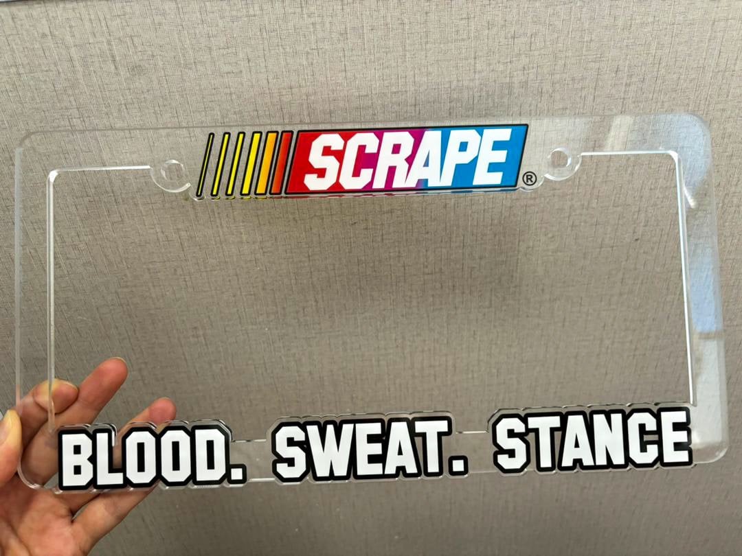 *NEW* Clear Scrape Frames / BLOOD. SWEAT. STANCE | Scrapelife