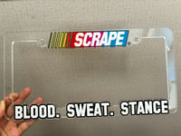 *NEW* Clear Scrape Frames / BLOOD. SWEAT. STANCE