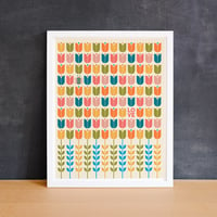 Image 5 of Bee Love Garden and Flower Lovers Art Print