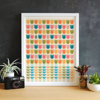 Image 1 of Bee Love Garden and Flower Lovers Art Print