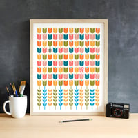 Image 12 of Bee Love Garden and Flower Lovers Art Print