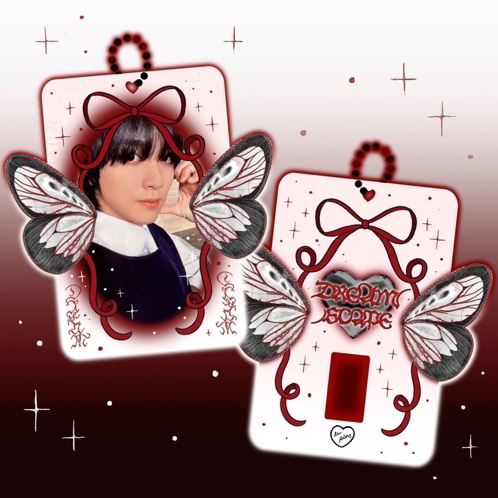 DREAM( )SCAPE Butterfly Acrylic Photocard Holder