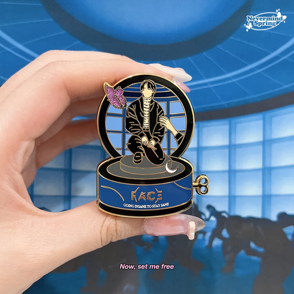 [INDIVIDUAL] Solo Music Box Enamel Pin Pt. 3 🎵