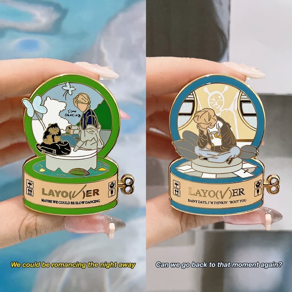 [INDIVIDUAL] Solo Music Box Enamel Pin Pt. 3 🎵