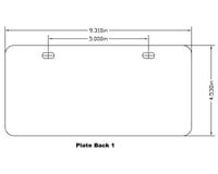 Image 2 of License Plate Backers