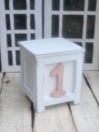 Image 2 of Handmade wooden box *stool