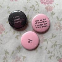 Image 6 of tender affirmations button set