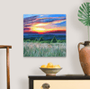 Sunset On The Ridge Canvas Print
