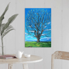 Oak In Spring Print 