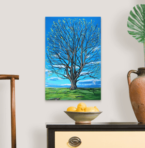 Image of Oak In Spring Print 