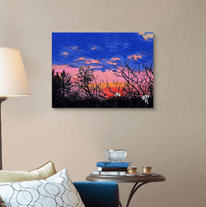 Image of Ombre Sky Print