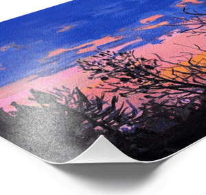 Image of Ombre Sky Print